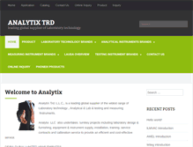 Tablet Screenshot of analytixtrd.com